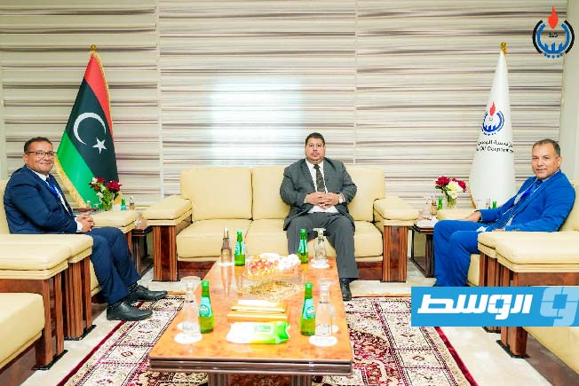 سليمان يناقش مع «شلمبرجير» توسيع نشاطها في قطاع النفط الليبي