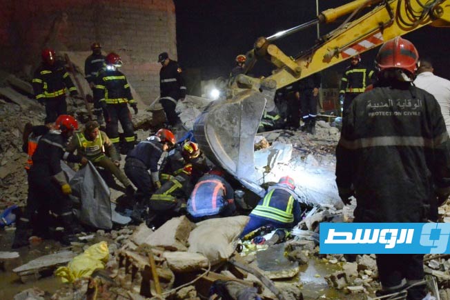 ارتفاع عدد ضحايا انهيار مبنيين في المغرب إلى 22 قتيلا