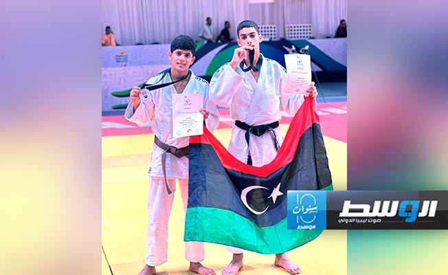 عاصم معاوي يفوز بفضية الأشبال بالبطولة العربية للجودو