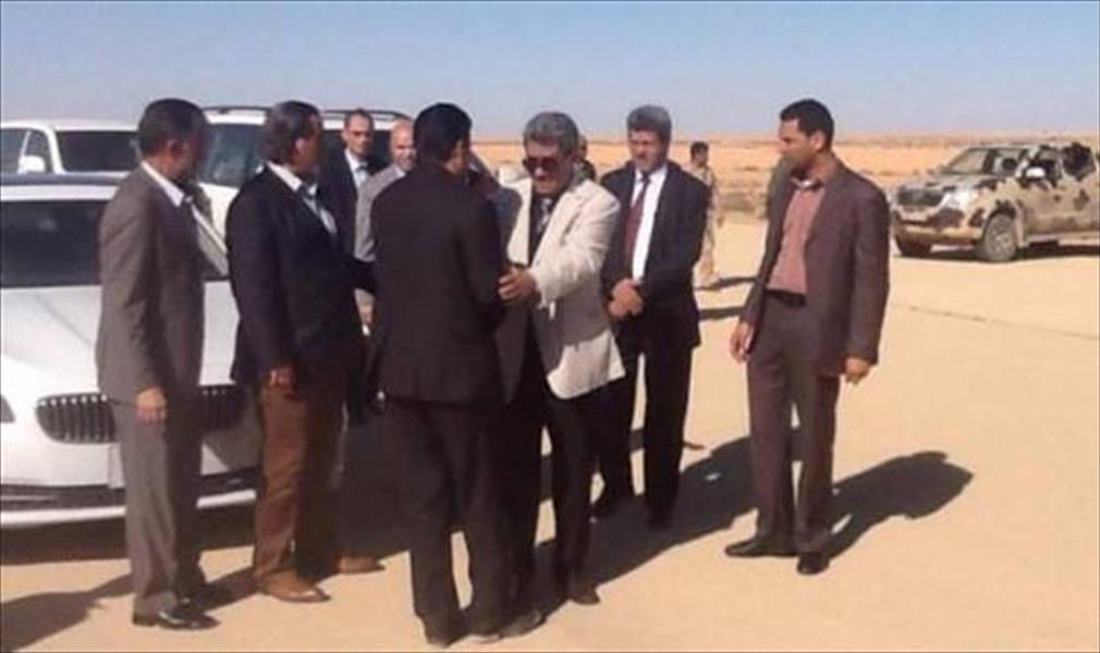 وضع حجر الأساس لمطار الخروبة الدولي