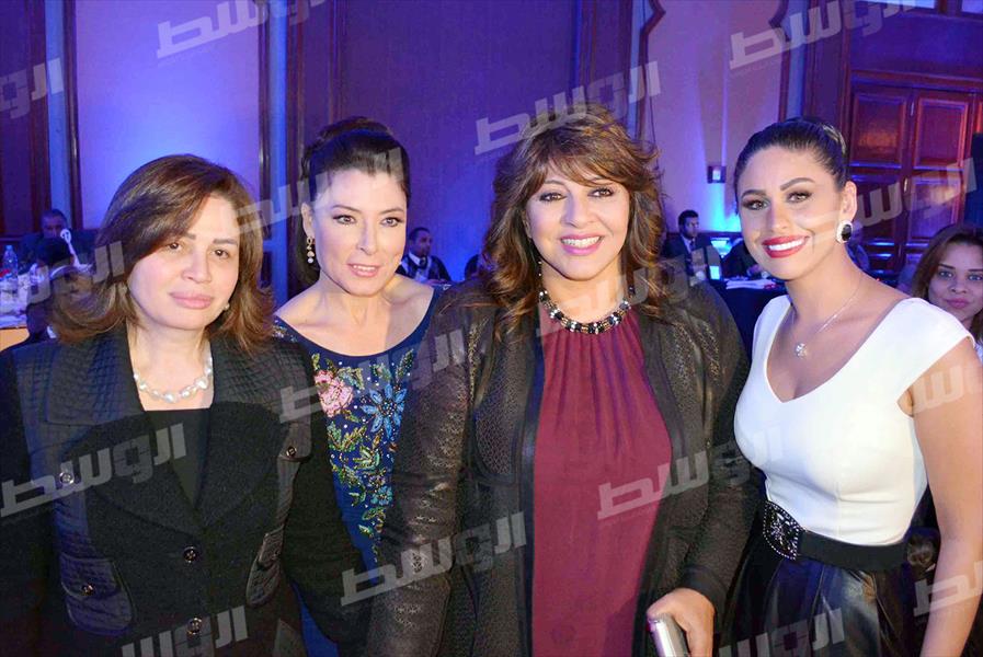 بالصور: مركز دراسات أمنية يكرم فنانين مصريين