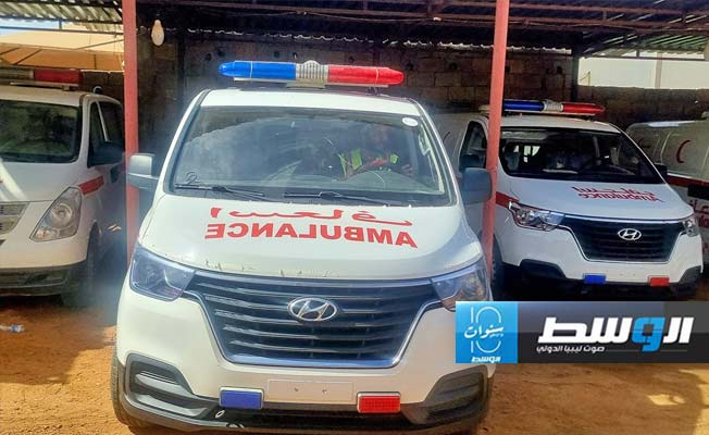 «الإسعاف»: وفاة 4 بينهم رضيع في حادث على طريق الجفرة - البوانيس