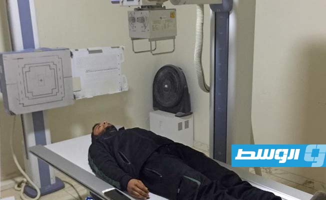 سقوط فني كهرباء من أعلى برج في بدر