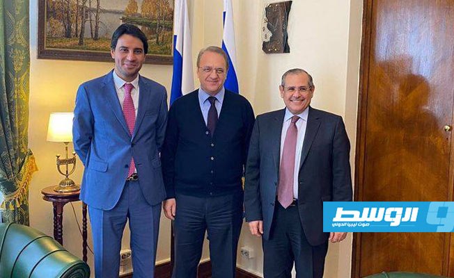 بوغدانوف يبحث مع ممثل رئيس مجلس النواب الوضع العسكري والسياسي في ليبيا