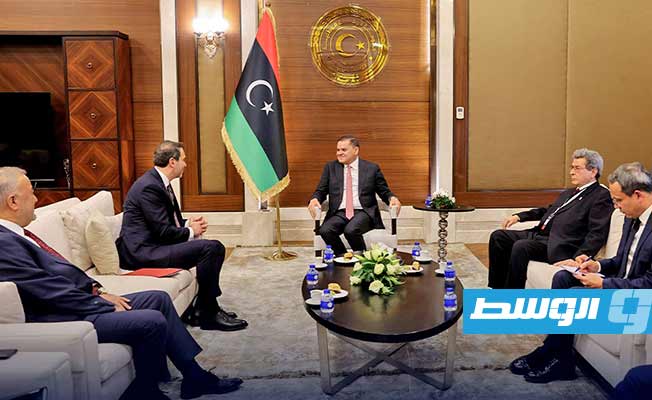 الدبيبة يبحث مع وزير تركي التعاون في مجال الطاقة