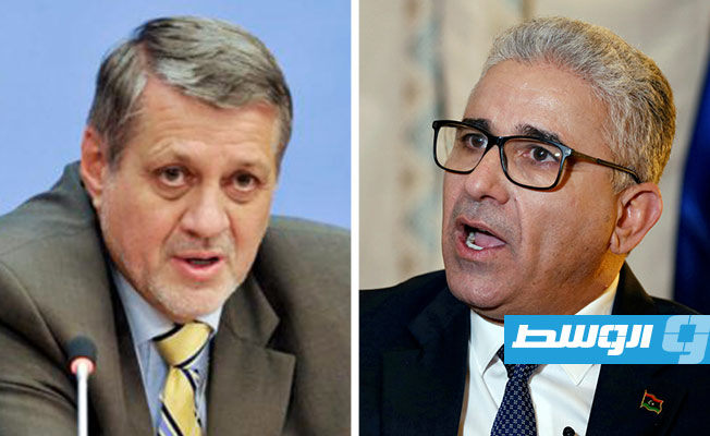 باشاغا وكوبيش يشددان على أهمية الالتزام بخارطة الطريق