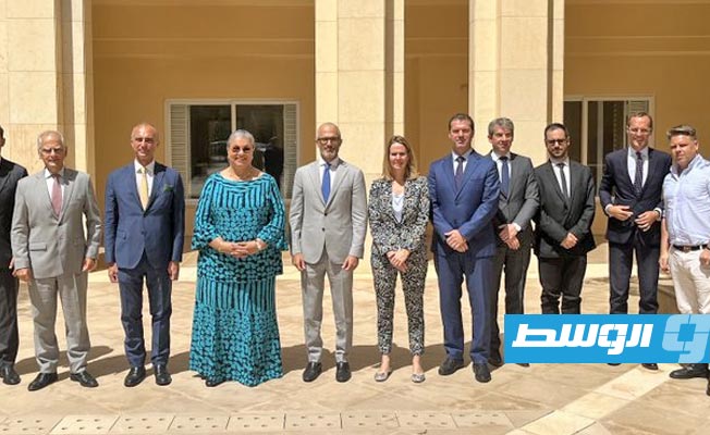تيتيه تطلع السفراء الأوروبيين على جهود تنفيذ خريطة الطريق في ليبيا