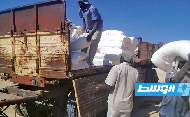 توزيع الدفعة الأولى من السلع على جمعيات البريقة