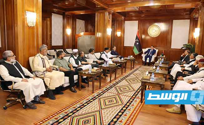تعليمات من الدبيبة باستكمال المرافق وحفر بئرين للمياه في بلدية مرادة
