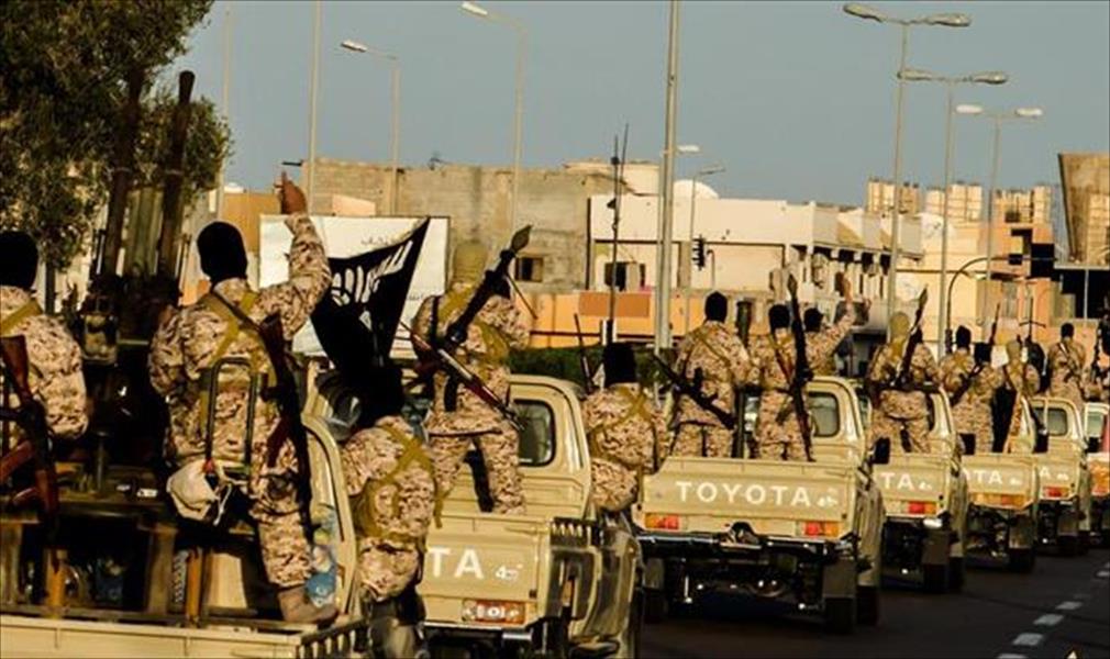 بالصور: «داعش» يستعرض قوته في سرت