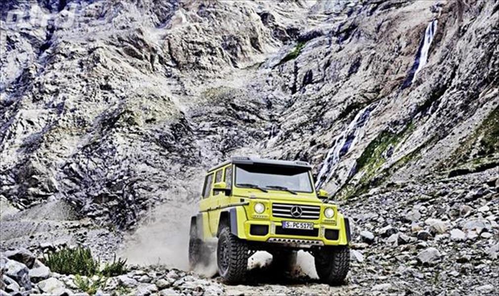 بالفيديو: «مرسيدس بنز» تكشف رسميًّا الوحش الجديد «G500 4x4»