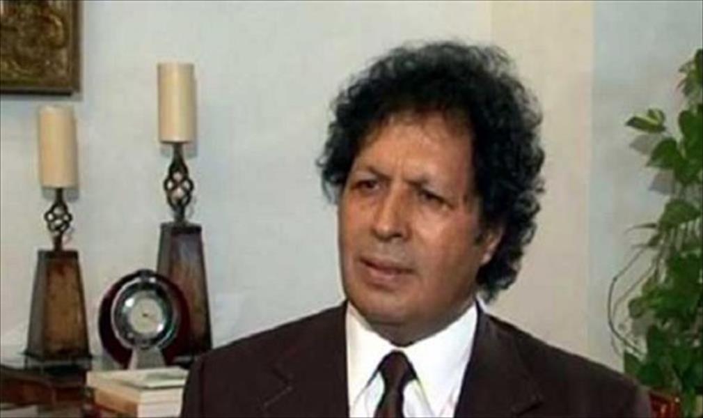شطب اسم أحمد قذاف الدم رسميًا من قائمة العقوبات الأوروبية