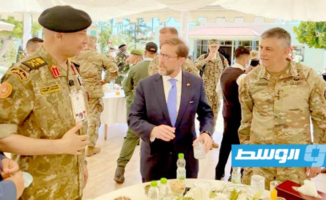 الحداد يحضر مناورات «الأسد الأفريقي 2021» بالمغرب ويلتقي قائد «أفريكوم»