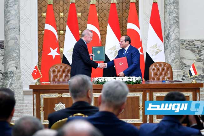 تفاصيل مباحثات الرئيسين المصري والتركي وتوافق بشأن أزمات الإقليم