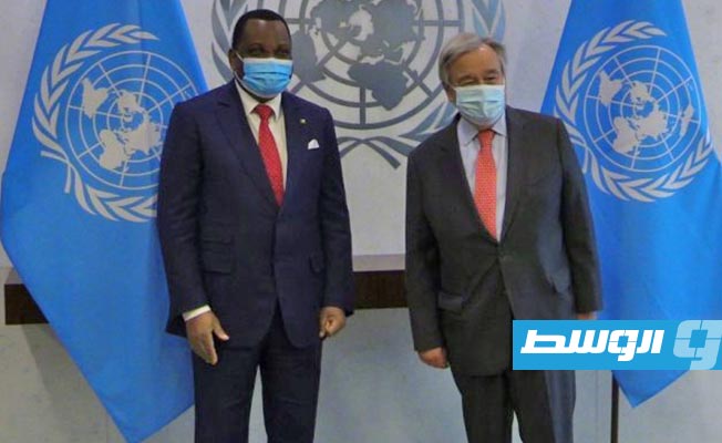مبعوث لجنة الاتحاد الأفريقي يبلغ رسالة إلى غوتيريس حول ليبيا