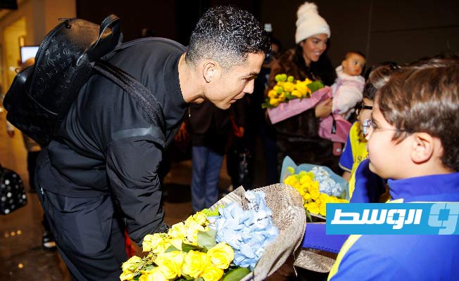 شاهد: النصر السعودي يستعرض لحظات وصول الأسطورة كريستيانو للرياض قبل تقديمه رسميا (صور)