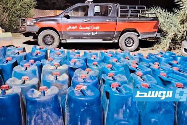 «البحث الجنائي» الواحات يضبط مهرب وقود ويُحيله للنيابة