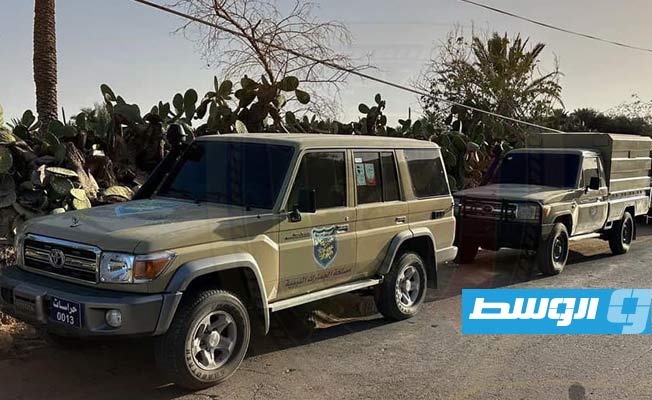 قوة العمليات المشتركة تكشف دورها في ضبط مصنع غش الأدوية الطبية بمدينة الخمس (صور)