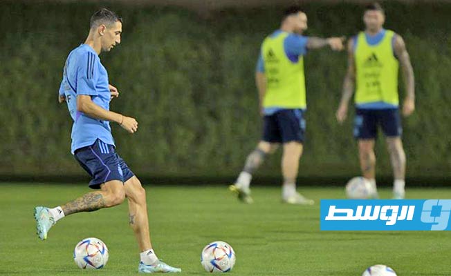 ديماريا يعود لتدريبات الأرجنتين قبل مواجهة هولندا