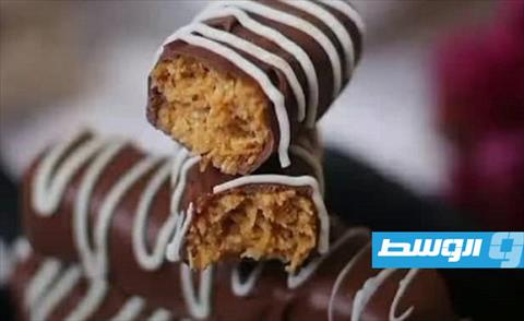 أصابع السميد بالشوكولاتة