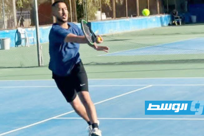 16 لاعبًا في البطولة الجامعية الليبية للتنس