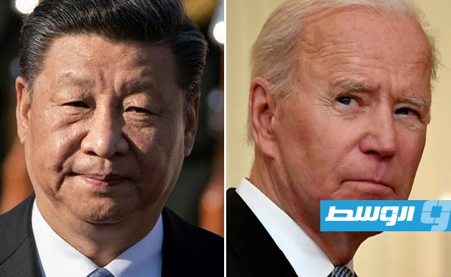 بدء مكالمة هاتفية بين بايدن وشي جينبينغ حول الغزو الروسي لأوكرانيا