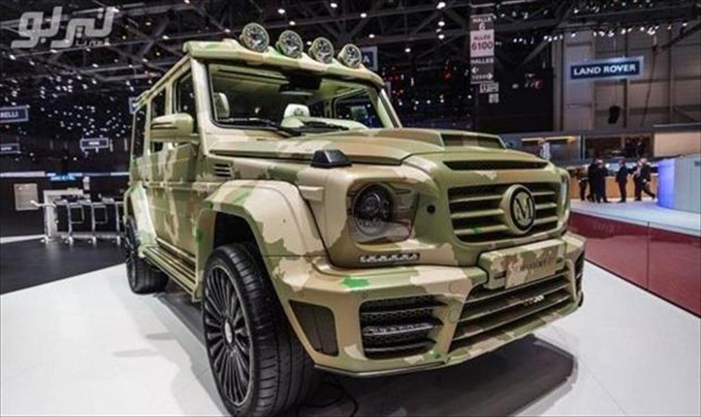 صور «مرسيدس G 63 AMG» ترتدي ثوب الصحراء في جنيف