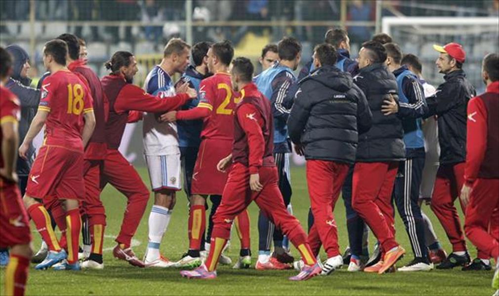 «شمروخ» يصيب حارس روسيا ويدخله المستشفى