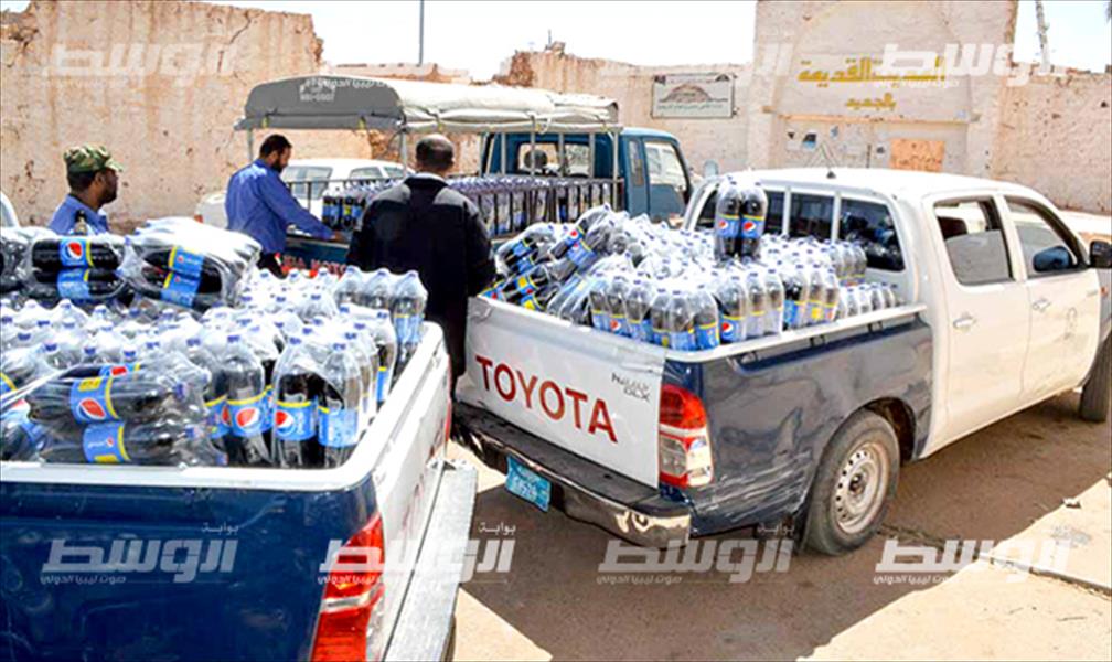 ضبط أدوية ومواد غذائية منتهية الصلاحية في سبها