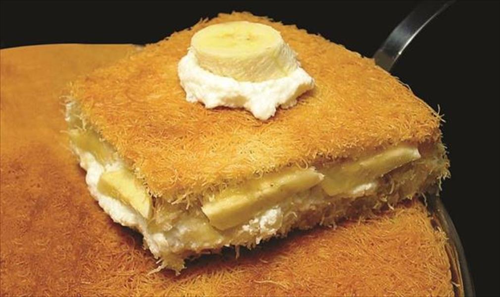 كنافة بالموز في 3 خطوات