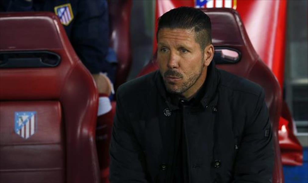سيميوني يعلن جاهزية الأتلتي لدربي مدريد