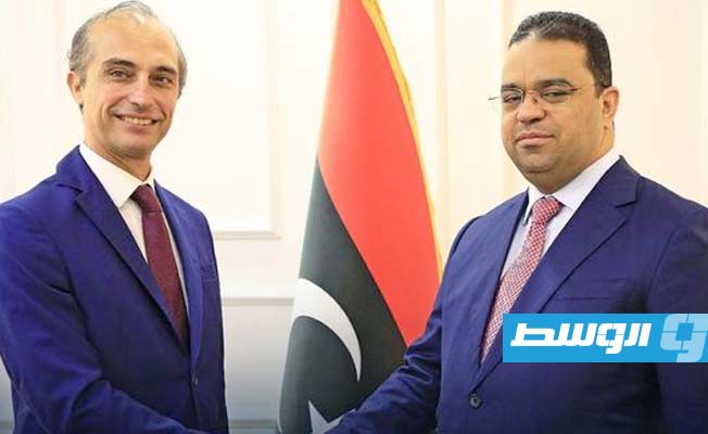 العابد يتطلع للاستفادة من التجربة الإيطالية في مجال الأعمال الريادية