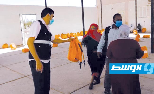 مساعدة أممية لـ109 عائلات نازحة في تراغن
