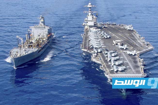 بأربعة صواريخ بالستية.. الحرس الثوري يستهدف حاملة الطائرات الأميركية «أبراهام لينكولن»