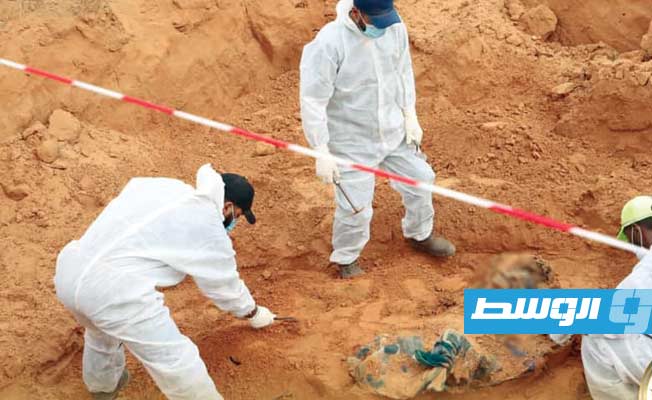 اكتشاف مقبرة جديدة في ترهونة
