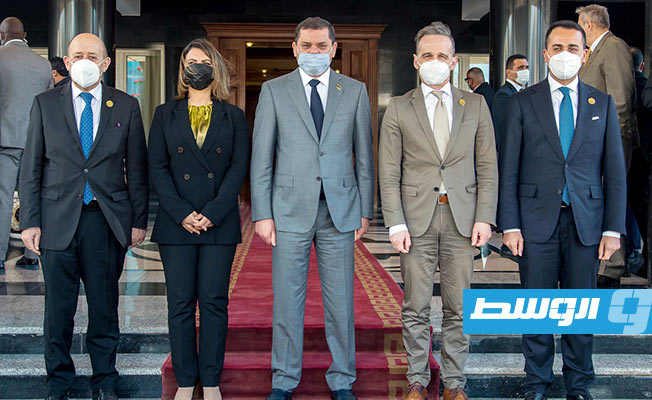 ألمانيا: زيارة ماس ودي مايو ولودريان تهدف إلى دفع جهود السلام والوحدة في ليبيا