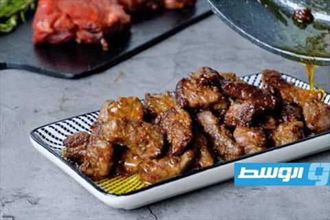 لحم محمر في الزبدة