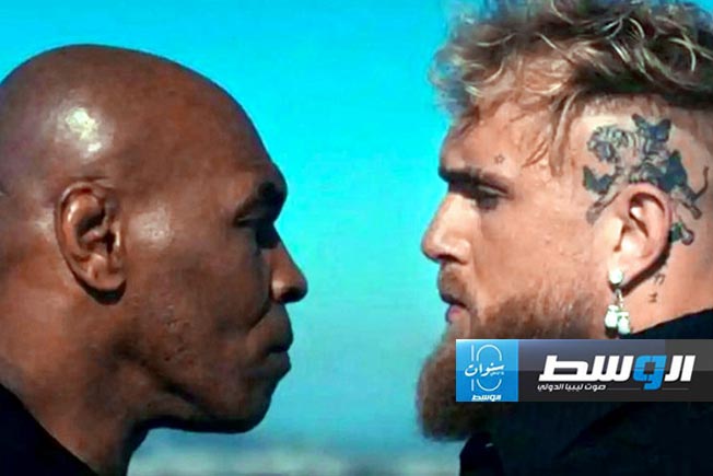 تايسون يحاول تحطيم الذقن الحديدية