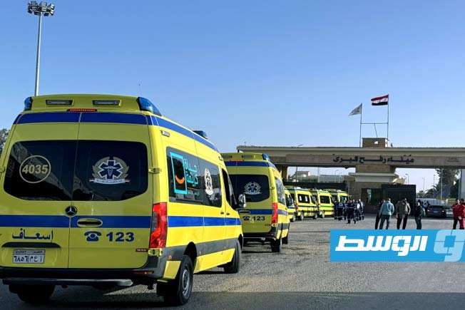 بدء وصول جرحى ومرضى من قطاع غزة إلى الجانب المصري عبر معبر رفح