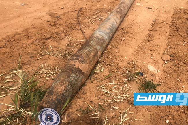 العثور على صاروخ «غراد» في الأصابعة
