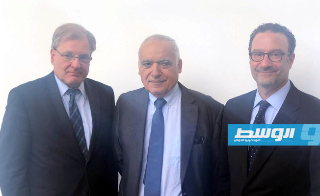 سلامة يبحث مع مساعد وزير الخارجية الأميركي الأوضاع الراهنة في ليبيا