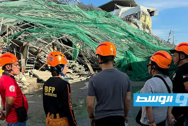19 مفقودا جراء انهيار مبنى قيد الإنشاء في الفلبين