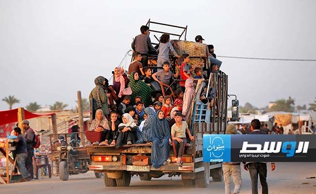 «الأنروا»: 110 آلاف فلسطيني فروا من رفح مع اشتداد القصف الإسرائيلي