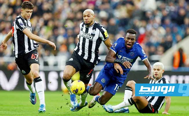 نيوكاسل يضرب تشيلسي برباعية في الدوري الإنجليزي