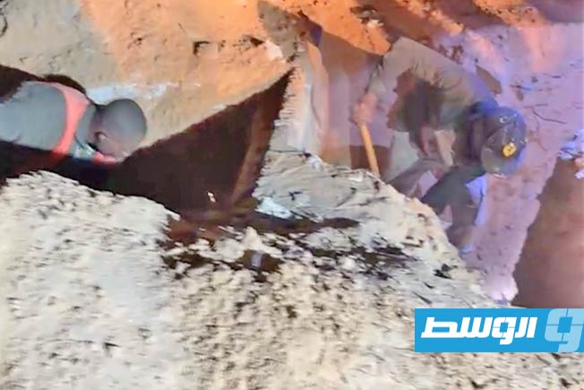 أعمال حفر الطريق الدائري الثالث تترك حي الأكواخ والزهور بلا كهرباء