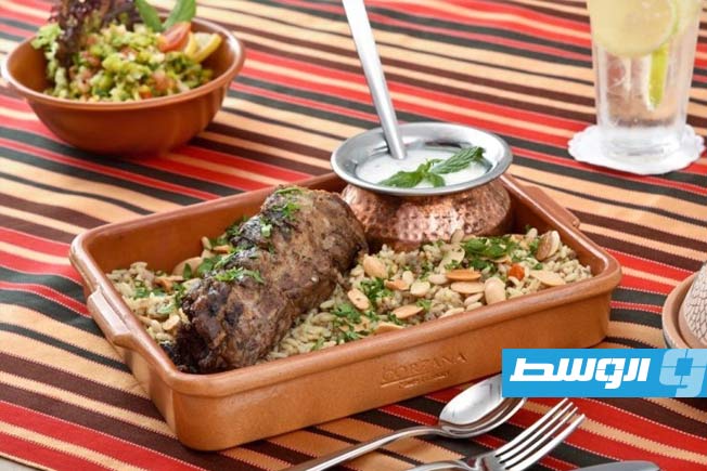 رقاب الخروف المحشية بالفرن