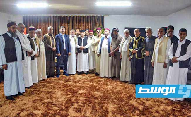 عقيلة صالح يلتقي وفدا من قبائل السعادي والمرابطين