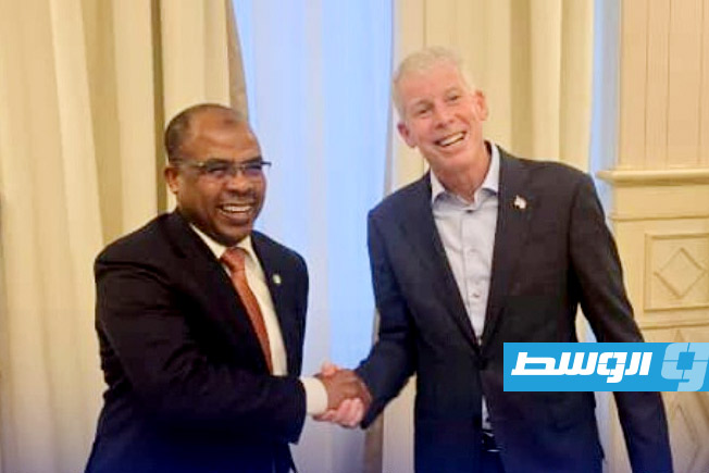 عبدالصادق يطلع وزير الطاقة الأميركي على خطط ليبيا لزيادة إنتاج النفط والغاز