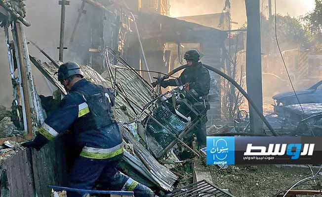 ستة قتلى في ضربة روسية في جنوب أوكرانيا