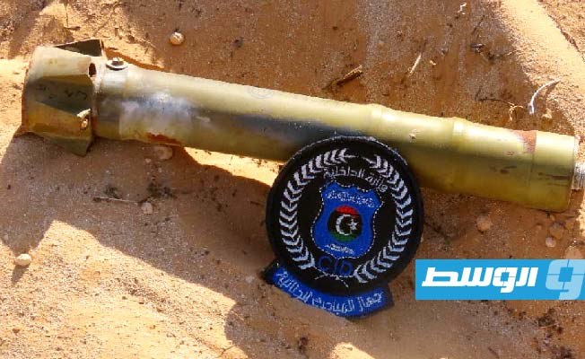العثور على قذائف من مخلفات حرب العاصمة طرابلس